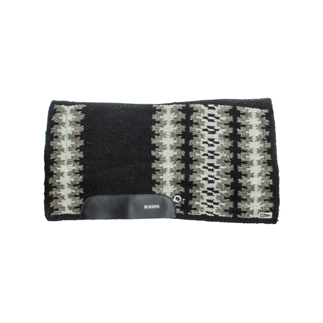SHOW SADDLE PAD 2015 EDITION BLACK/SILVER