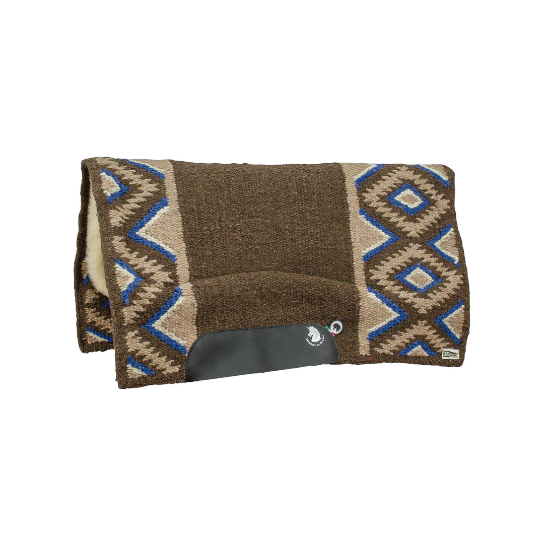 SHOW SADDLE PAD 2015 EDITION BROWN/BEIGE/BLUE