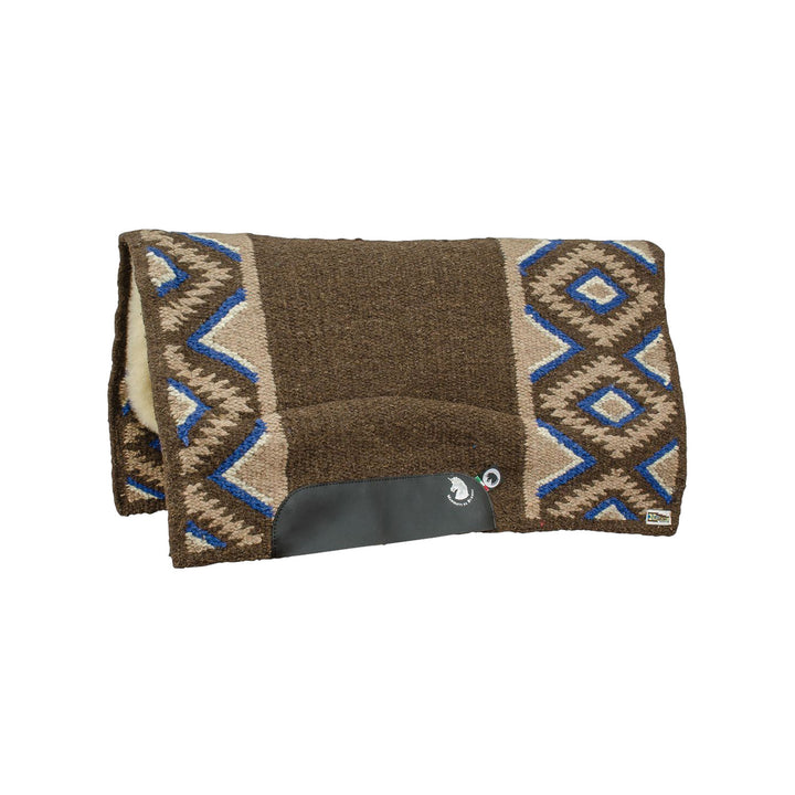 SHOW SADDLE PAD 2015 EDITION BROWN/BEIGE/BLUE