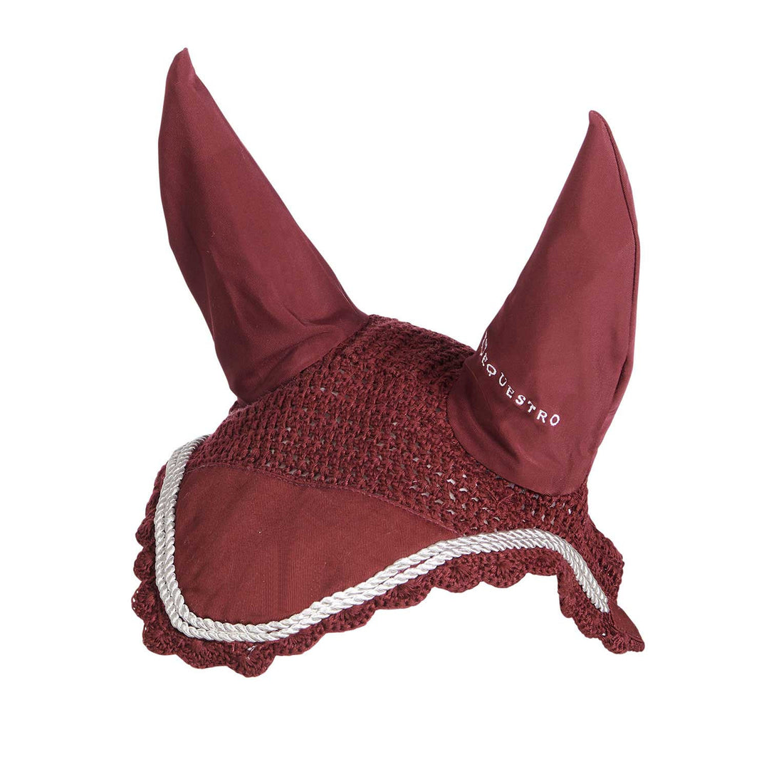 Knitted fly veil with cordura fabric BURGUNDY