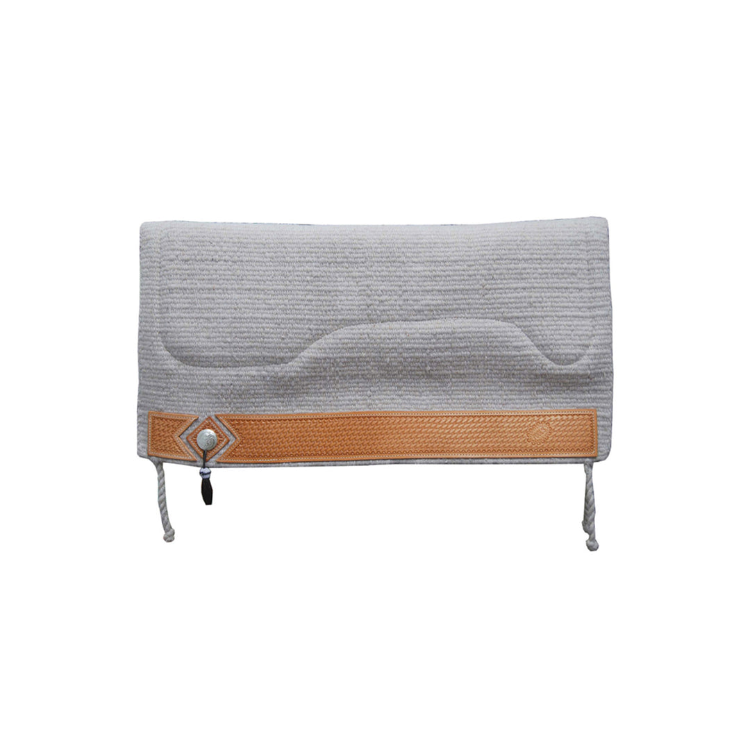 SHOW SADDLE PAD BARBWIRE MODEL 34,5 x 17,5 TAN