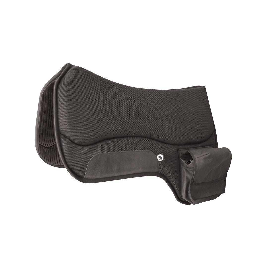 TTECH POCKETS SADDLE PAD BLACK