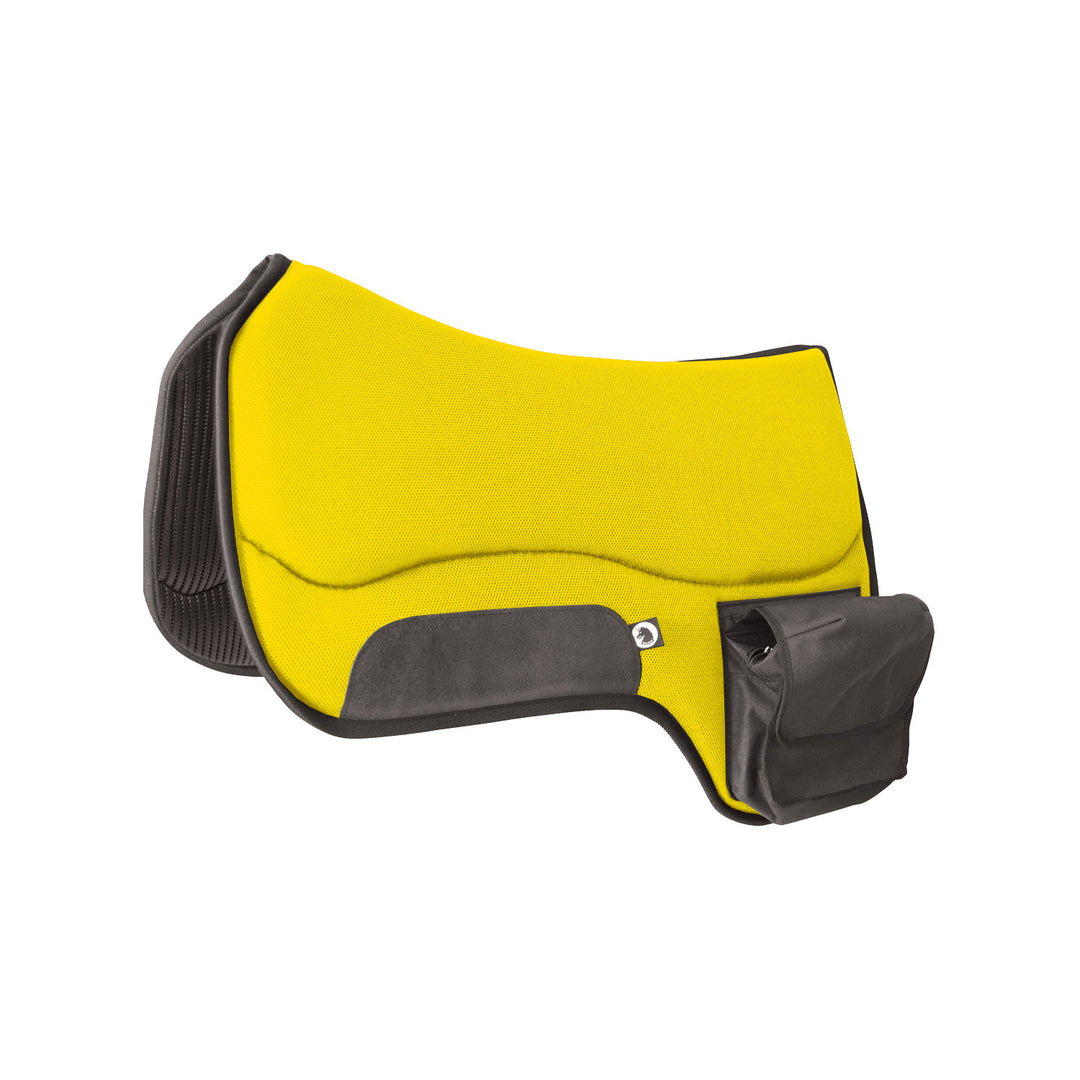 TTECH POCKETS SADDLE PAD YELLOW