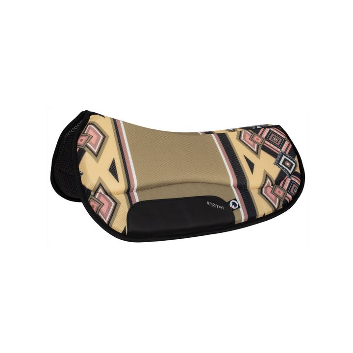 TTECH BARREL SADDLE PAD NEW DESIGN ROMBI CREAM