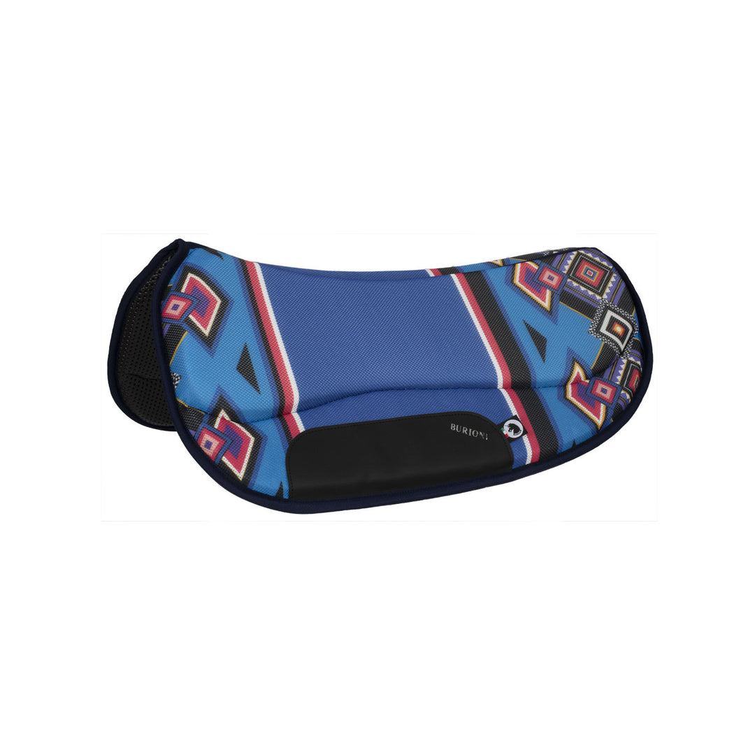 TTECH BARREL SADDLE PAD NEW DESIGN ROMBI NAVY