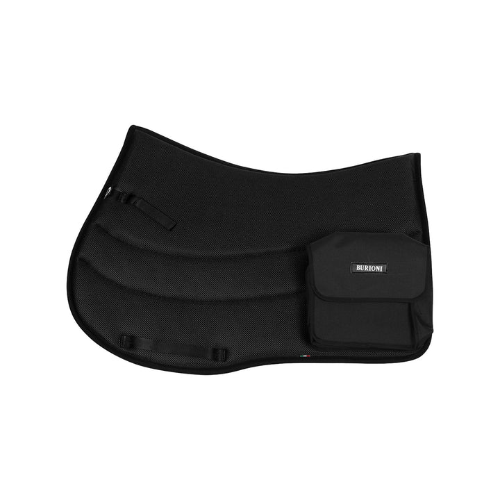 TTECH+SYMPA SADDLE PAD W/POCKETS BLACK