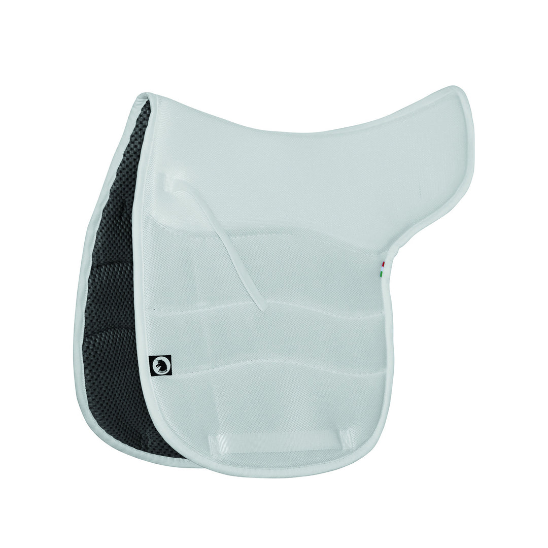 TTECH+SYMPA DRESSAGE SADDLE PAD WHITE
