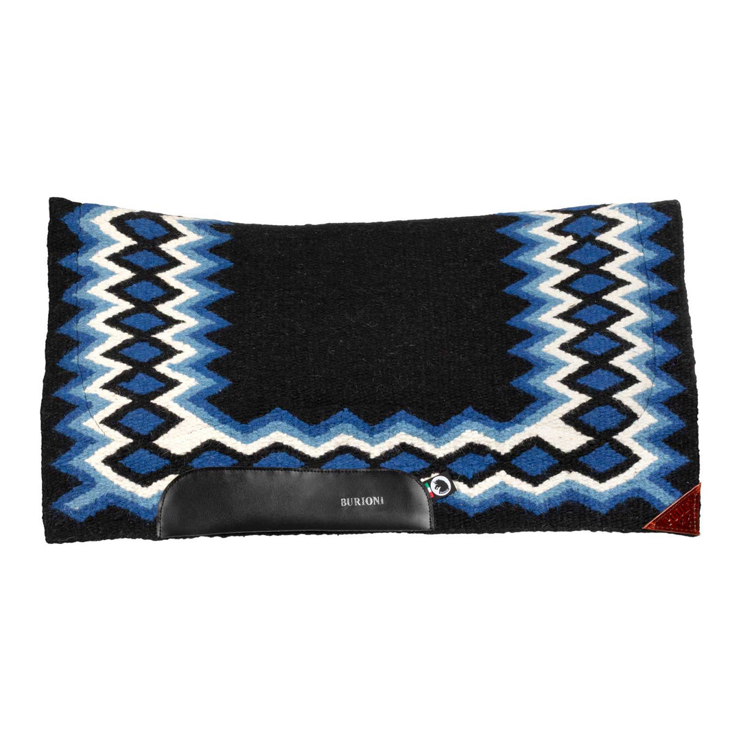 WESTERN SHOW SADDLE PAD IN WOOL WITH DRY F PADDING