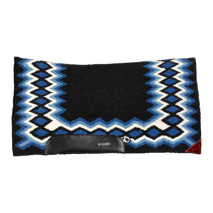 WESTERN SHOW SADDLE PAD IN WOOL WITH DRY F PADDING