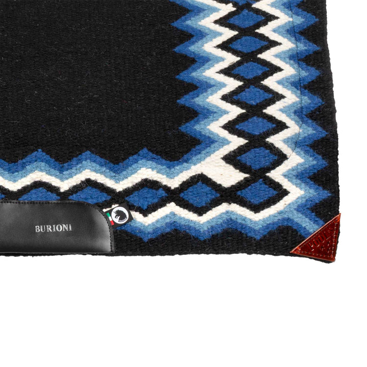 WESTERN SHOW SADDLE PAD IN WOOL WITH DRY F PADDING