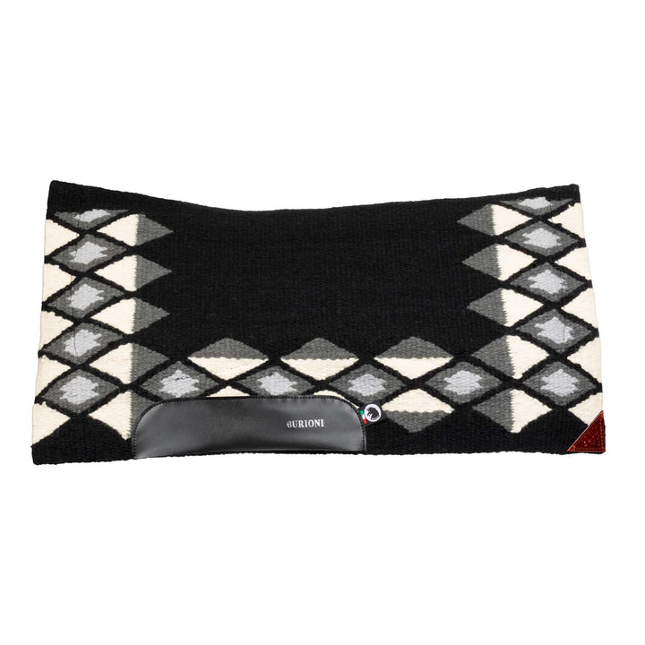 WESTERN SHOW SADDLE PAD IN WOOL WITH DRY F PADDING