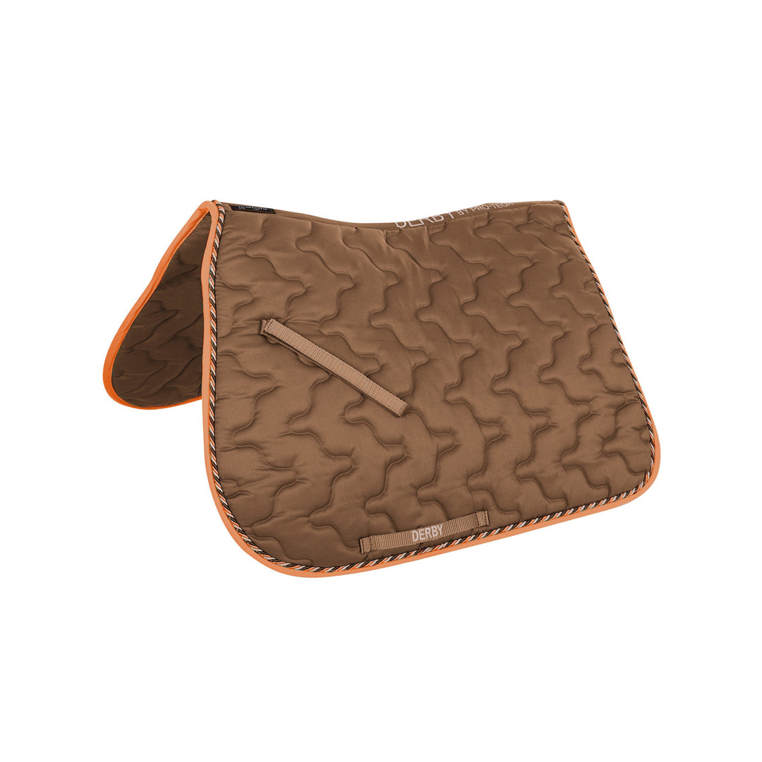 DERBY SADDLE PAD CAMEL/MULTI/ORANGE