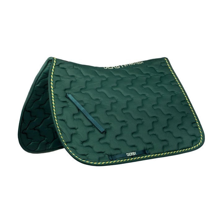 DERBY SADDLE PAD GREEN/MULTI/GREEN