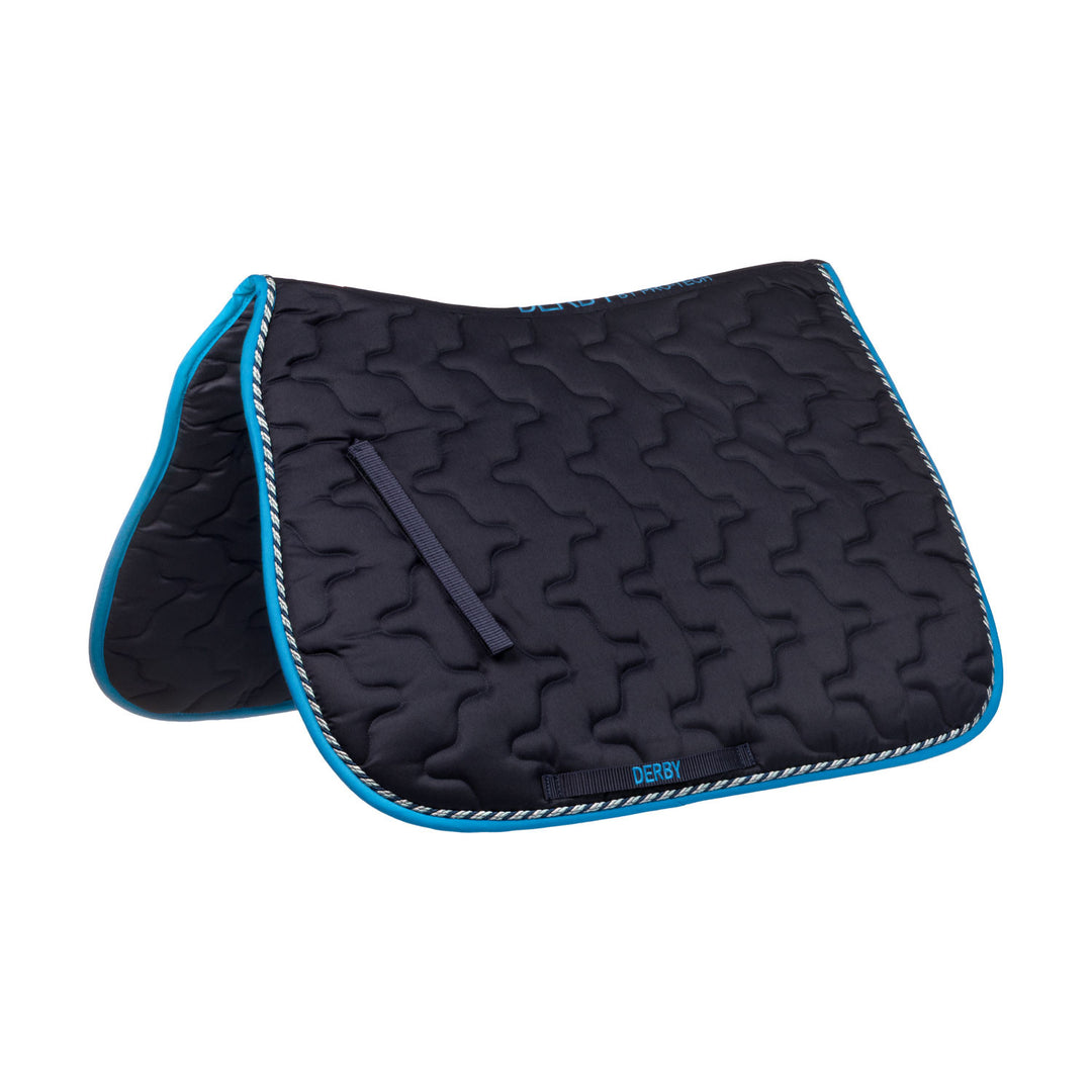 DERBY SADDLE PAD NAVY/MULTI/ROYAL