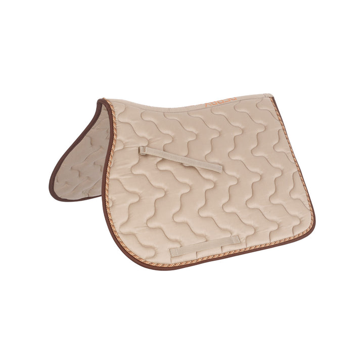 DERBY PONY SADDLE PAD BEIGE/MULTI/BROWN