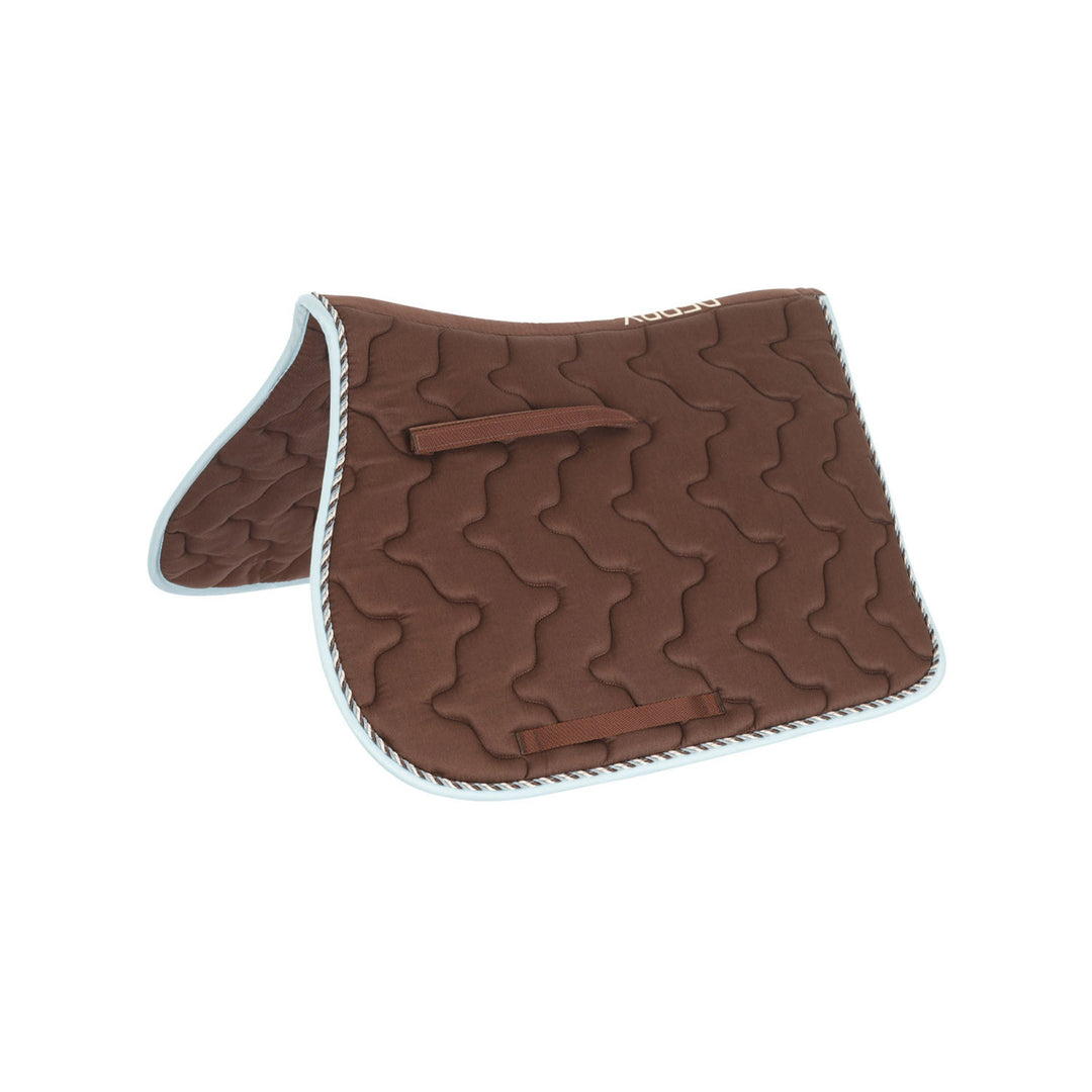 DERBY PONY SADDLE PAD BROWN/MULTI/TURQUOISE