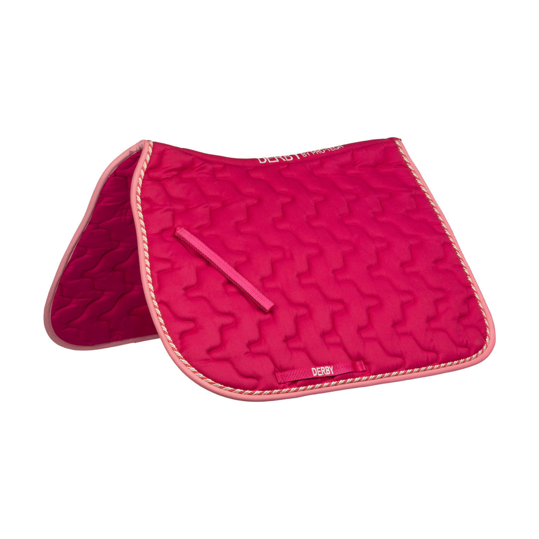 DERBY PONY SADDLE PAD FUCSIA/MULTI/PINK