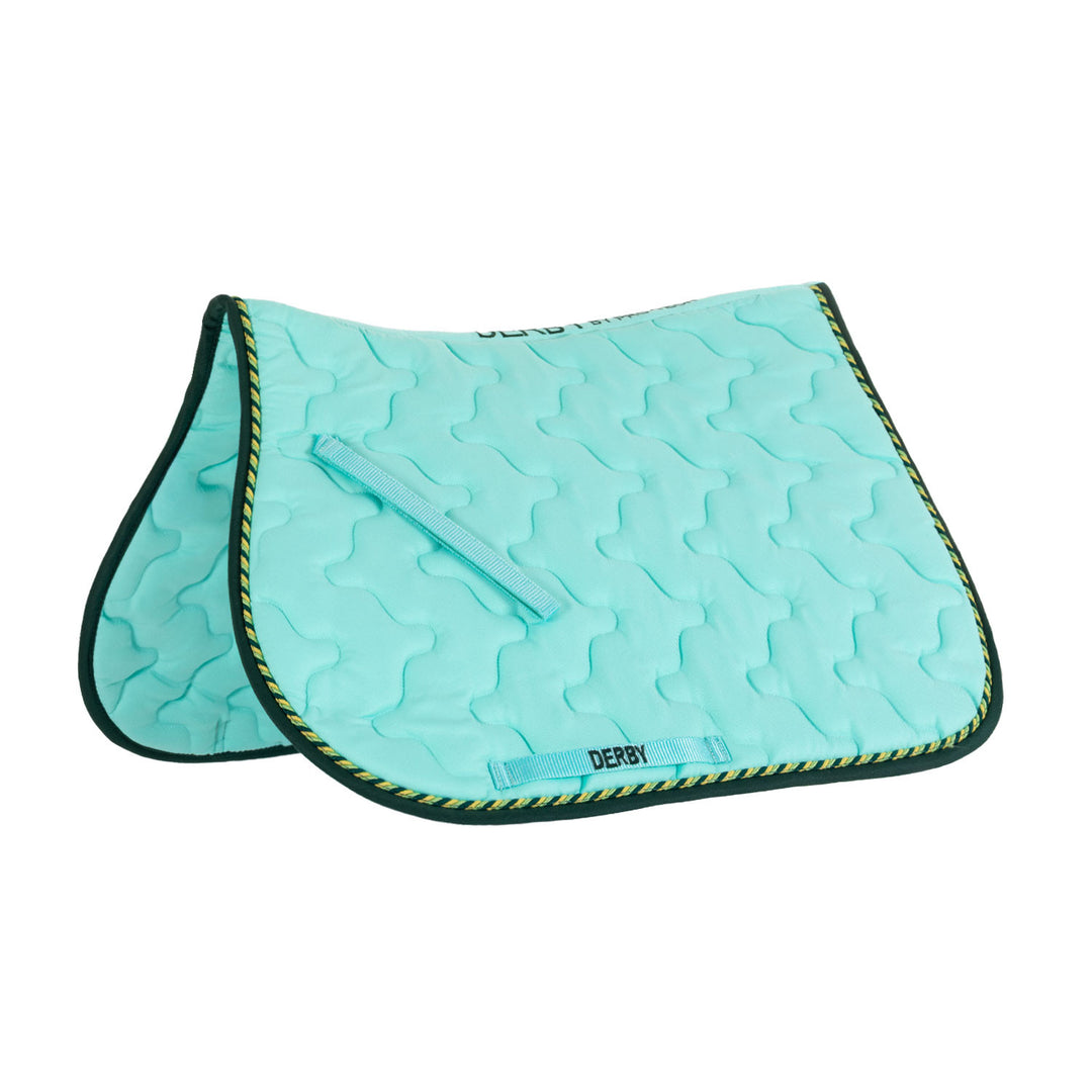 DERBY PONY SADDLE PAD LIGHT GREEN/MULTI/GREEN