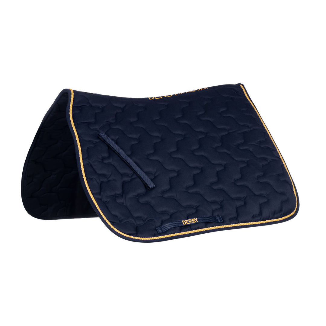DERBY PONY SADDLE PAD NAVY/GOLD/NAVY