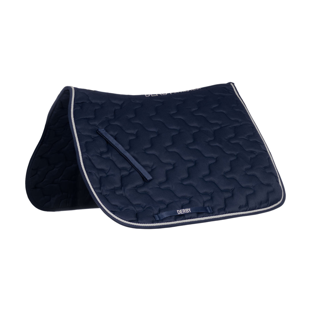 DERBY PONY SADDLE PAD NAVY/SILVER/NAVY