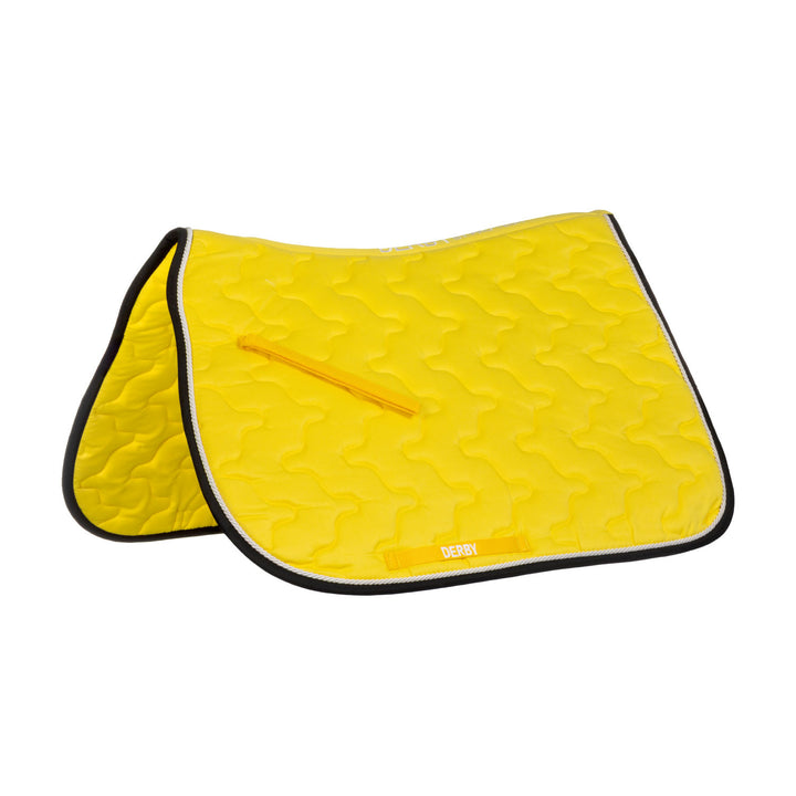 DERBY PONY SADDLE PAD YELLOW/WHITE/BLACK