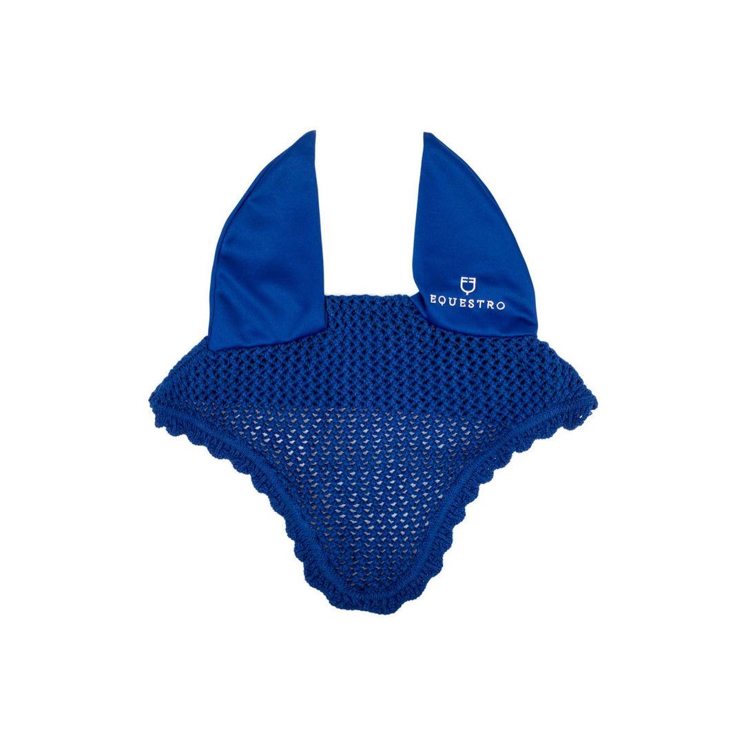 Pony fly veil with elastic ears ROYAL BLUE