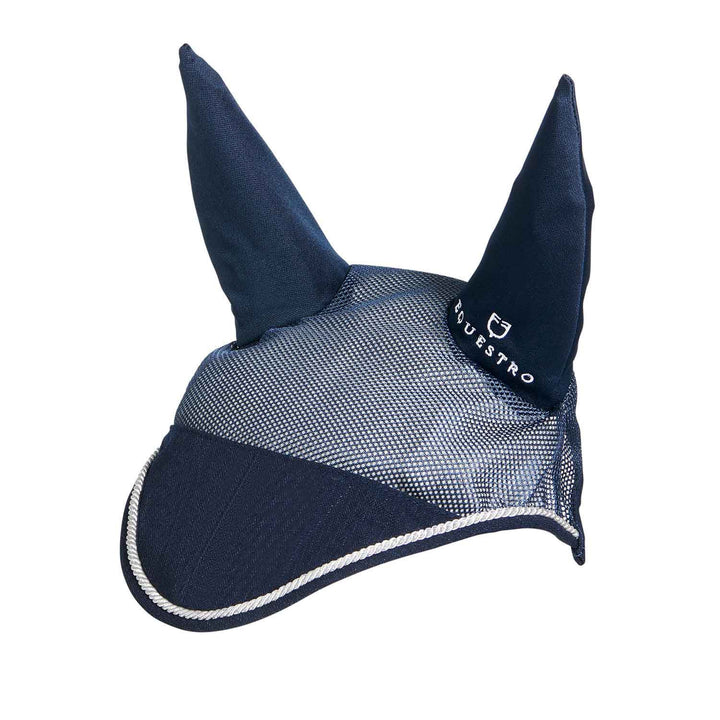 Cotton fly veil and perforated mesh fabric NAVY