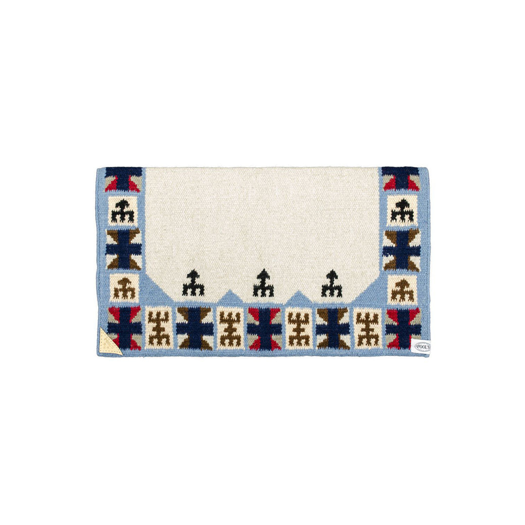 SHOW CARPET IN WHOOL 38X34 FULL HAND MADE -RN4-LTA