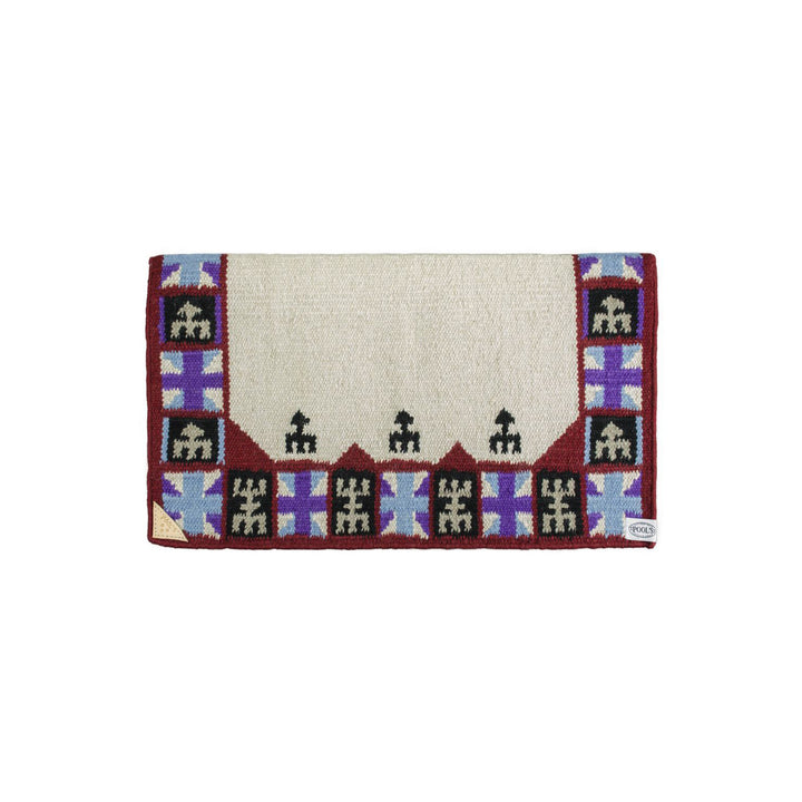 SHOW CARPET IN WHOOL 38X34 FULL HAND MADE -RN5-LTA