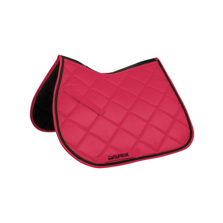 JUMPING QUILTED SADDLE PAD FUCSIA/BLACK