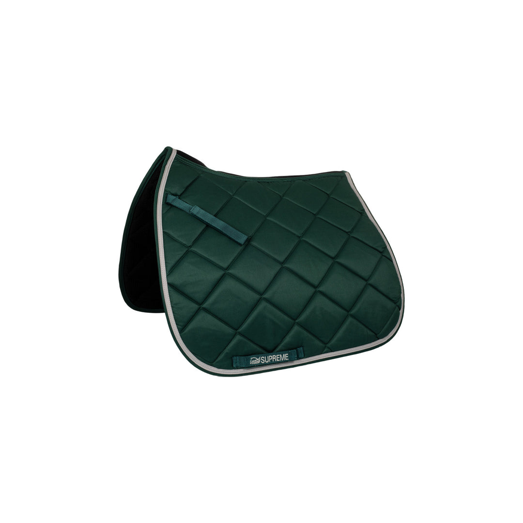 Quilted dressage saddle pad