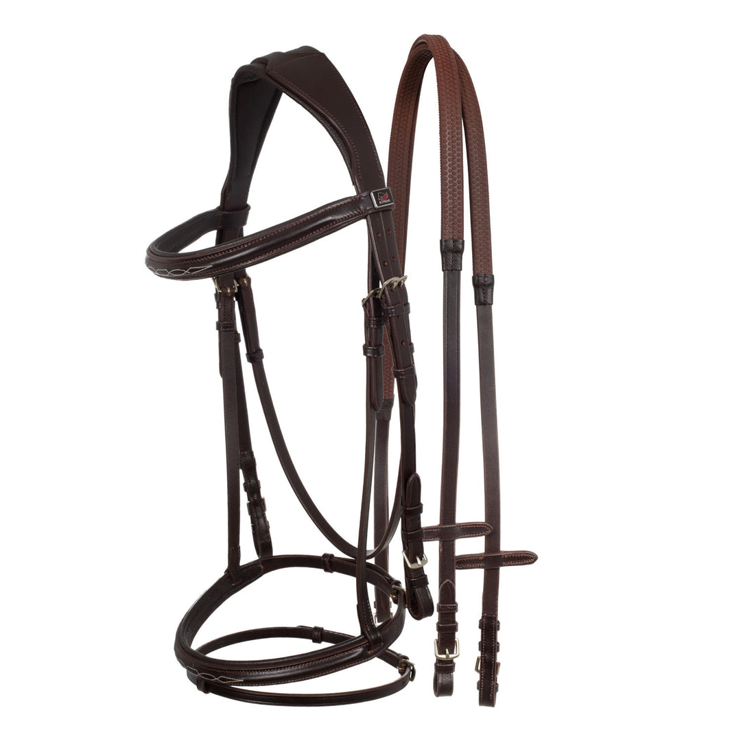 CONTRAST MODEL BRIDLE BROWN