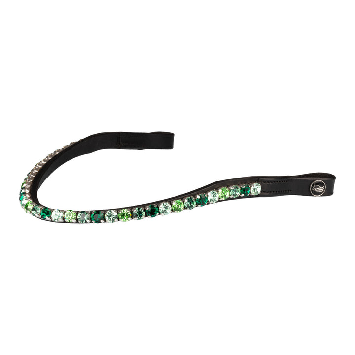 SHADE MODEL RHINESTONE FRONTAL BLACK/GREEN