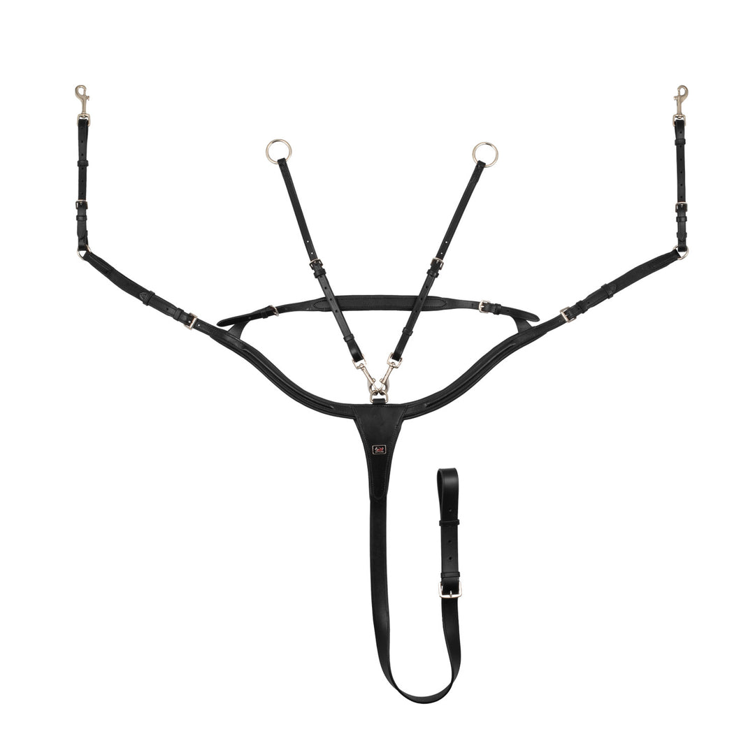 PADDED ANATOMIC BREASTPLATE WITH BRIDGE BLACK