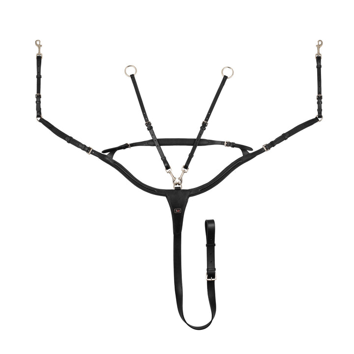 PADDED ANATOMIC BREASTPLATE WITH BRIDGE BLACK
