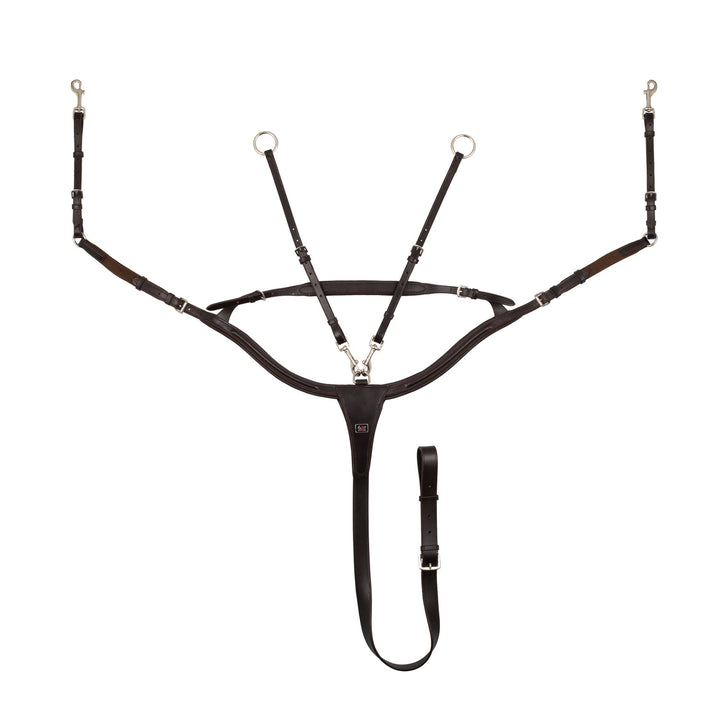 PADDED ANATOMIC BREASTPLATE WITH BRIDGE BROWN