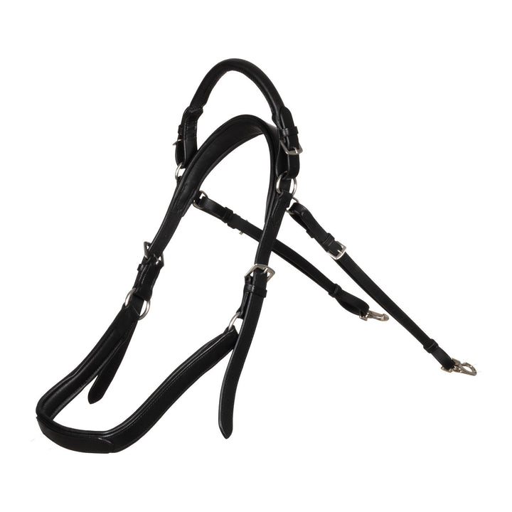 LEATHER JUMP STRAP BLACK