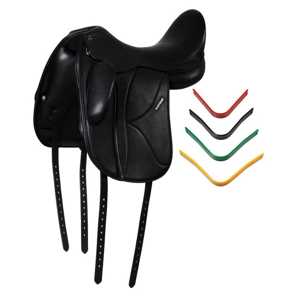 RICHMOND DRESSAGE SADDLE INTERCHANGEABLE GULL BLACK