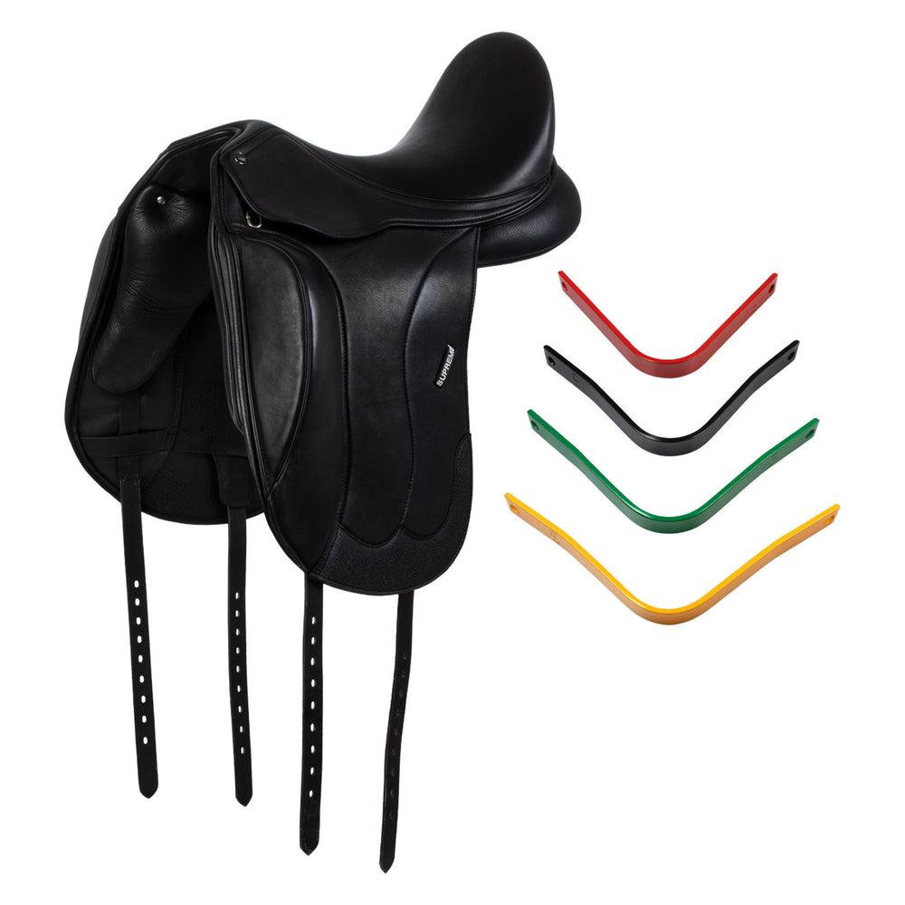 New Orleans Dressage Saddle (4 gullets includ BLACK