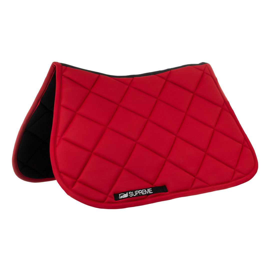 Pleasure jumping saddle pad BURGUNDY