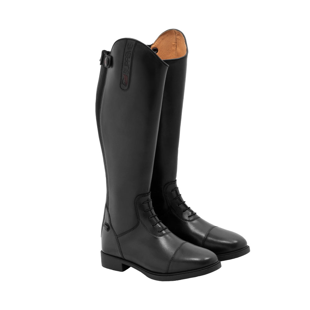 KID'S BOOTS WITH LACES BLACK