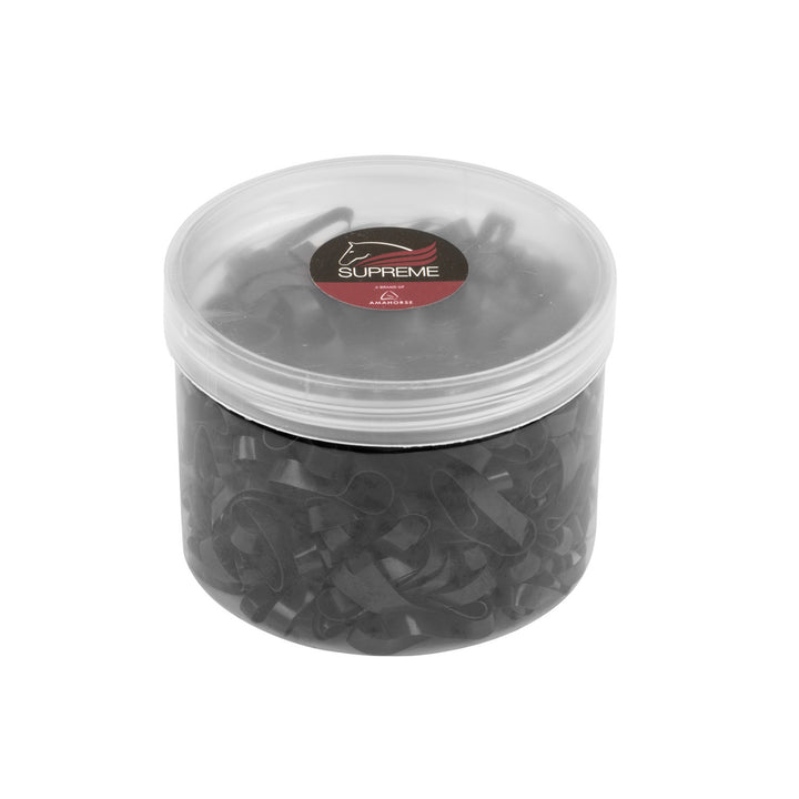 ELASTIC BANDS FOR MANE (BOX 500PCS) BLACK