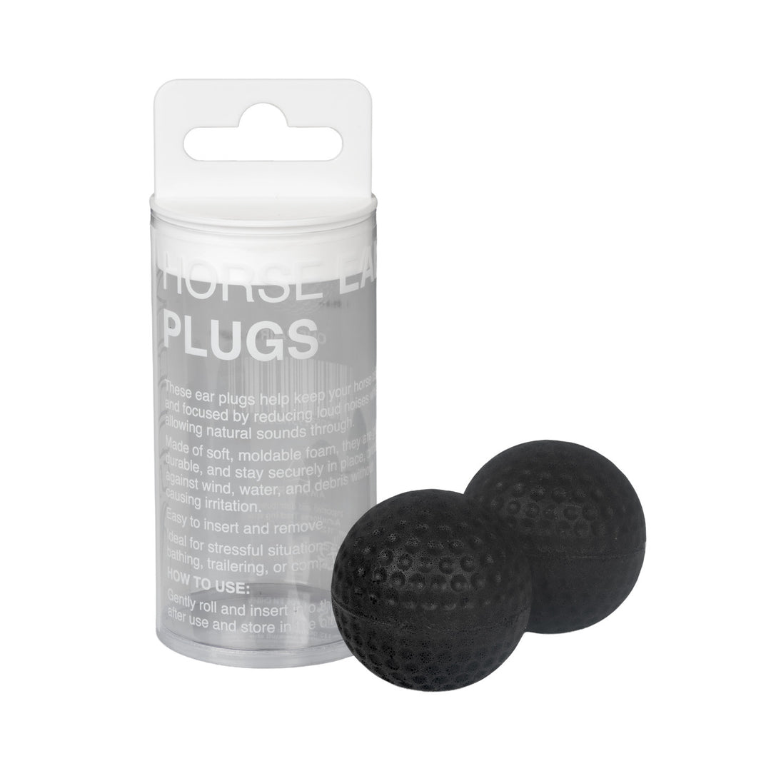 EAR PLUGS ONE PAIR BLACK