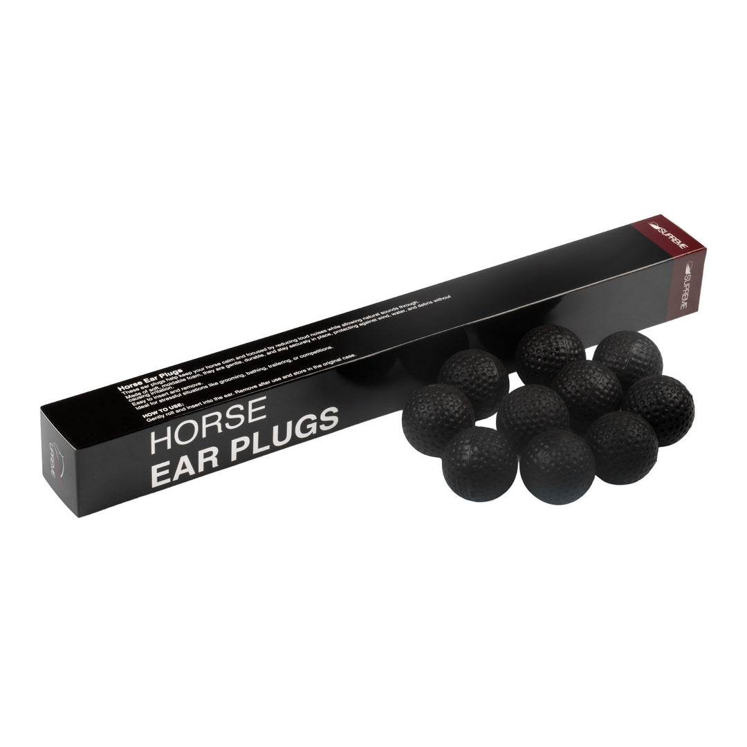 EAR PLUGS FIVE PAIR BLACK