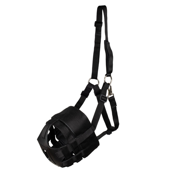 NYLON AND RUBBER MUZZLE BLACK