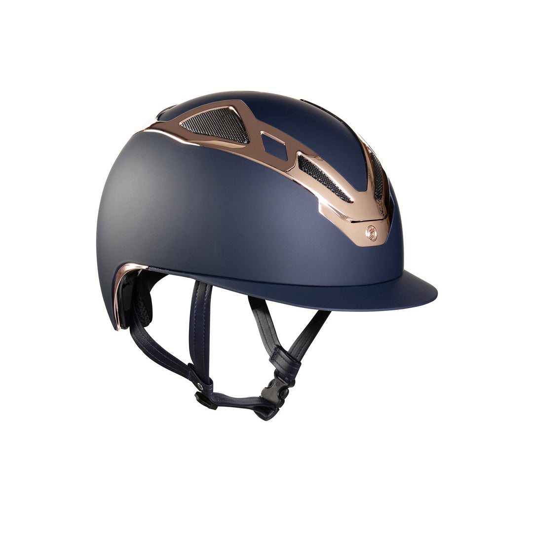 APEX HELMET CHROME BLUE MATT/ROSE GOLD