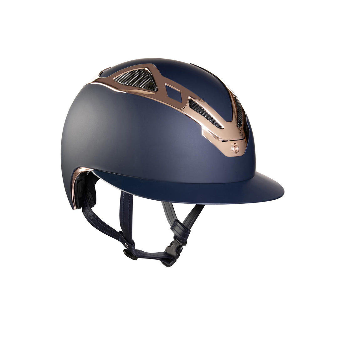 APEX CHROME LADY HELMET BLUE MATT/ROSE GOLD