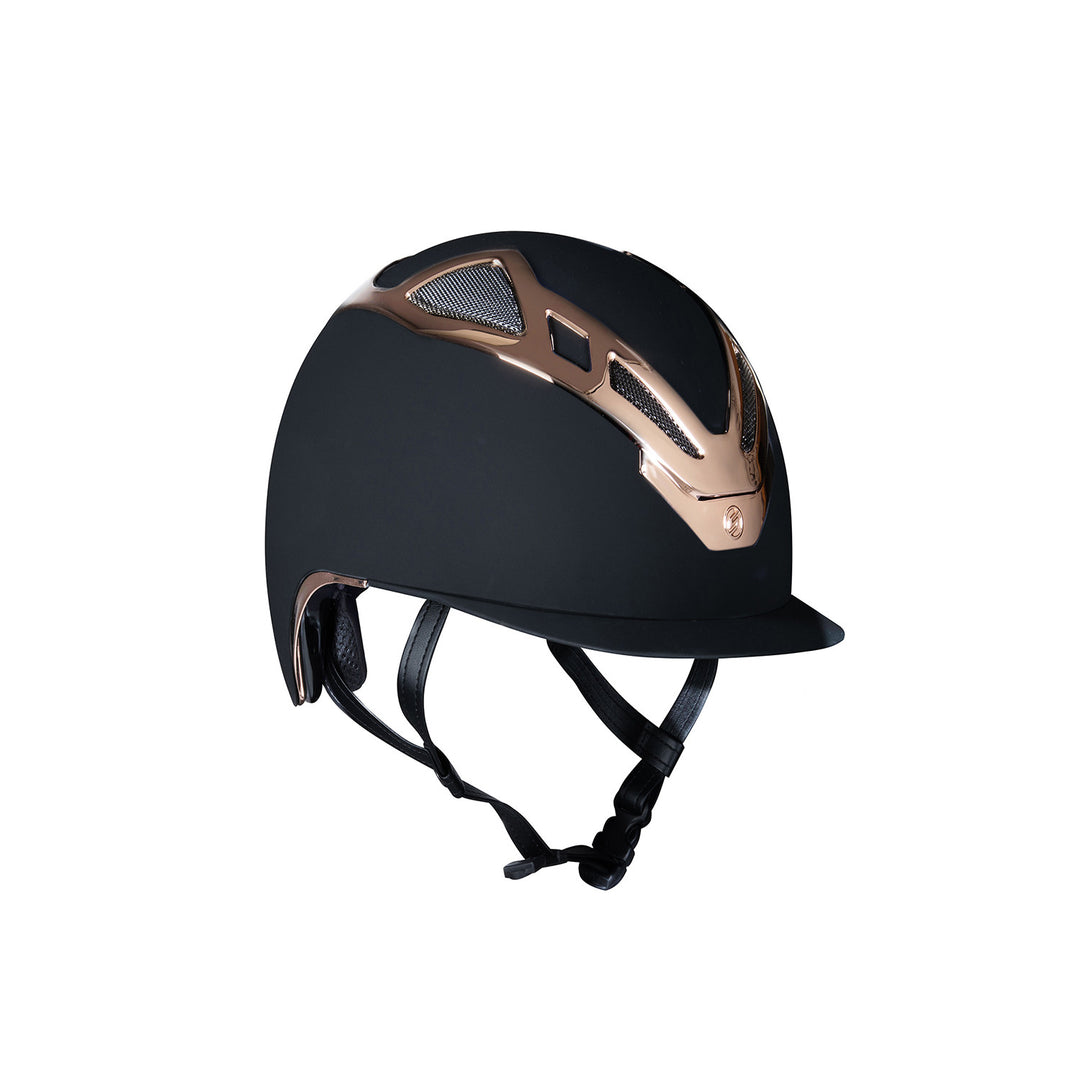 APEX HELMET CHROME BLK MATT/ROSE GOLD