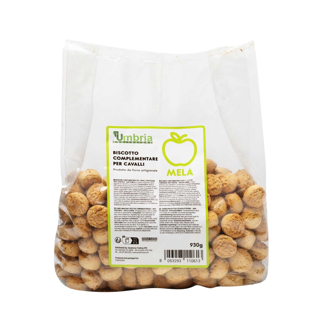 VEGETABLE BISCUIT FOR HORSES APPLE FLAVOR (930 G)