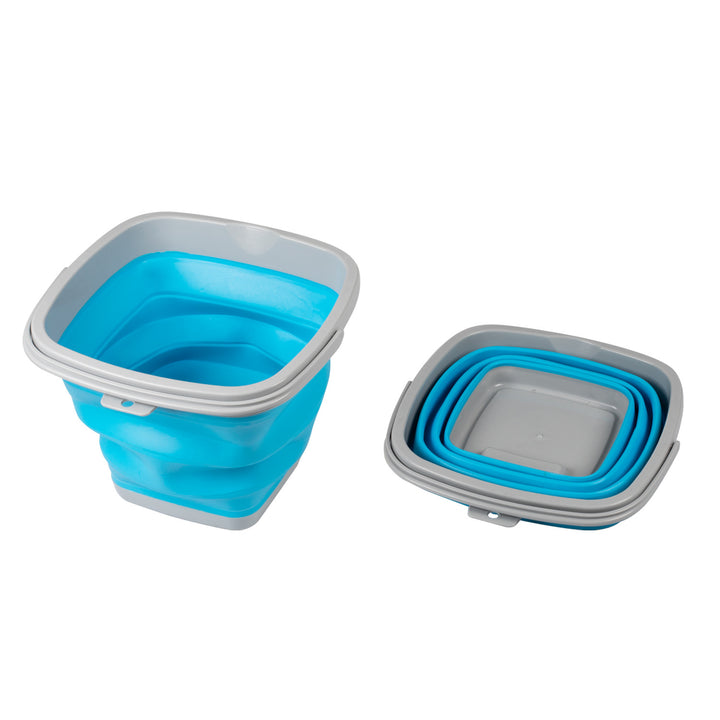 FOLDED BUCKET SKY BLUE